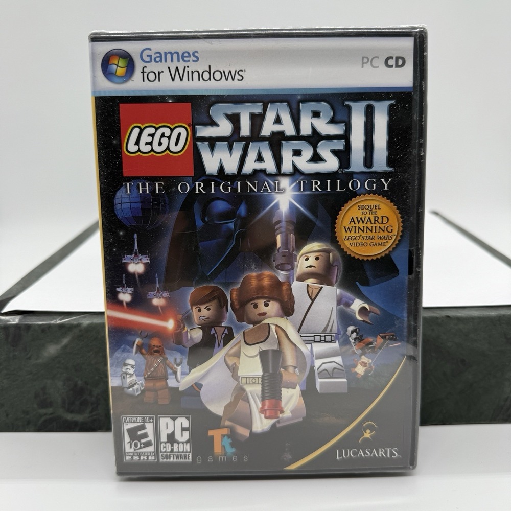 LEGO Star Wars II Original Trilogy PC CD-ROM Complete LucasArts 2006 Game Sealed